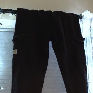 Black social tourist Hollister pants.